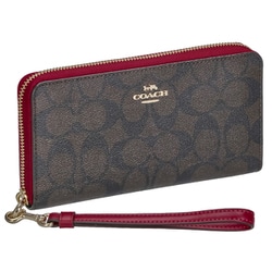 COACH(コーチ)女性用長財布 C4452-IMRVQ 新品正規品 楽天市場】コーチ COACH 財布 長財布 C4452 IMRVQ ストラップ付