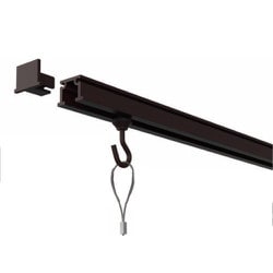 ピクチャーレールセット 600mm ブロンズ 天井用 3351-B