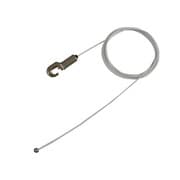 WR-4-W [ボール式ミニワイヤー自在 径1.2mm 1.5m ホワイト]
