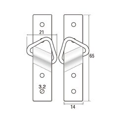 ヨドバシ.com - 福井金属工芸 6403 [ホワイト吊カン 3号] 通販【全品