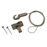 F-0456 [ミニワイヤー自在 径1.0mm 1.3m スライドケース入り ワイドフック付]
