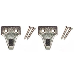 ワイヤー自在用フック スライドケース入り 壁面用 シルバー F-0024