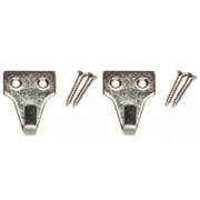 F-0024 [ワイヤー自在用フック スライドケース入り 壁面用 シルバー]