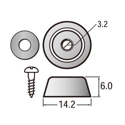 ヨドバシ.com - 福井金属工芸 6324 [額縁用裏ゴム 5分 グレー] 通販