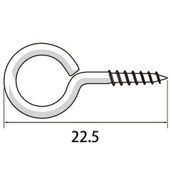 6900-C [丸ヒートン 22.5mm]