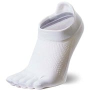 5本指 アーチサポート ショートソックス 5-Toe C3fit Arch Support Short Socks GC20302 ホワイト(W) XLサイズ (28-30cm) [ランニングウェア ソックス ユニセックス]