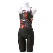 【FINA承認】フレックスシグマ2 セミオープンバックニースキン2 FLEXΣII Semi Openback Kneeskin(II) SCW12153F シルバー(SV) Sサイズ [競泳水着 レディース]