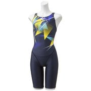 【FINA承認】フレックスシグマ2 セミオープンバックニースキン2 FLEXΣII Semi Openback Kneeskin(II) SCW12152F イエロー(YE) Sサイズ [競泳水着 レディース]