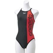 スタックアルファターンズスーツ Stack α TurnS Suit STW02109 ブラック×レッド(KR) Sサイズ [水着 レディース]