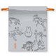 DBC-220 ミッフィー×鳥獣戯画 巾着 水墨・大笑い [キャラクターグッズ]