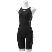 ライトニングカモフラージュターンズニースキン Lightning Camouflage TurnS Kneeskin STW12151 ブラック(K) Lサイズ [オールインワン水着 レディース]