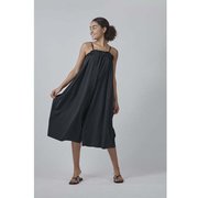 リラックスサロペット Relax Salopette SAW72151 ライトブラック(LK) Sサイズ [フィットネス サロペット レディース]