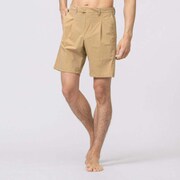リファインドワンタックショーツ Refined One Tuck Shorts SF82153 ベージュ(BE) Oサイズ [フィットネス ショートパンツ メンズ]