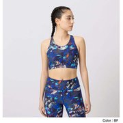 スプラッシュソフトアクロスショートトップ Splash Soft Across Short Top SFW72158 ブルーフレーム(BF) Mサイズ [スポーツブラ]