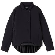 ピルエットハイブリッドダウンジャケット PIROUETTE HYBRID DOWN JACKET DA321300 ブラック(K) Lサイズ [フィットネス ジャケット レディース]