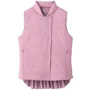 ピルエットハイブリッドダウンベスト PIROUETTE HYBRID DOWN VEST DA321301 オーキッドピンク(OP) Lサイズ [フィットネス ベスト レディース]