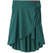 バレエストレッチスカート BALLET STRETCH SKIRT DA421350 ダークグリーン(DG) Sサイズ [フィットネス ヨガ スカート レディース]