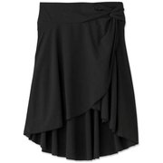 バレエストレッチスカート BALLET STRETCH SKIRT DA421350 ブラック(K) Lサイズ [フィットネス ヨガ スカート レディース]