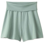 ラックスフィットフレアショート LUXE FIT FLARE SHORT DA621350 グレイッシュブルー(GH) Mサイズ [フィットネス ショートパンツ レディース]