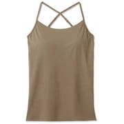 スキニッシュキャミソール SKINISH CAMISOLE DA10302 セピア(SE) Lサイズ [フィットネス ヨガ カップ付きシャツ]
