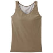 スキニッシュVネックタンク SKINISH V-NECK TANK DA10303 セピア(SE) Lサイズ [フィットネス ヨガ シャツ]