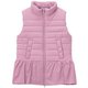 ピルエットインサレーションベスト KIDS PIROUETTE INSULATION VEST DAJ30318 オーキッドピンク(OP) 110サイズ [フィットネス ジャケット レディース]