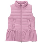 ピルエットインサレーションベスト KIDS PIROUETTE INSULATION VEST DAJ30318 オーキッドピンク(OP) 110サイズ [フィットネス ジャケット レディース]