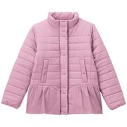 ピルエットインサレーションジャケット KIDS PIROUETTE INSULATION JACKET DAJ30317 オーキッドピンク(OP) 120サイズ [フィットネス ジャケット レディース]
