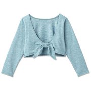 キッズエーディーエージェーボレロ KIDS ADAJ BOLERO DAJ521370 エンジェルブルー(AB) 140サイズ [フィットネス ヨガ シャツ]