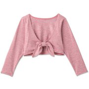 キッズエーディーエージェーボレロ KIDS ADAJ BOLERO DAJ521370 スモーキーローズ(SR) 130サイズ [フィットネス ヨガ シャツ]