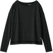 オールデイアクティブライトロングスリーブティー ALL DAY ACTIVE LIGHT L/S TEE DA721300 (K)ブラック Mサイズ [フィットネス ヨガ シャツ レディース]
