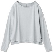 オールデイアクティブライトロングスリーブティー ALL DAY ACTIVE LIGHT L/S TEE DA721300 ミディアムグレー(MH) Lサイズ [フィットネス ヨガ シャツ レディース]