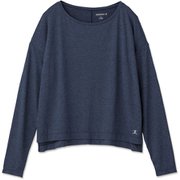 オールデイアクティブライトロングスリーブティー ALL DAY ACTIVE LIGHT L/S TEE DA721300 (WA)ウォッシュネイビー Lサイズ [フィットネス ヨガ シャツ レディース]
