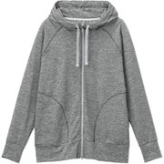 オールデイアクティブフーディー ALL DAY ACTIVE HOODIE DA50107(Z)ミックスグレー Lサイズ [フィットネス ヨガ パーカー レディース]