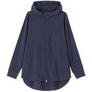 エッセンシャルフィットロングジャケット ESSENTIAL FIT LONG JACKET DA321303 ダークネイビー(DN) Lサイズ [フィットネス ジャケット レディース]