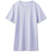 ノンストレスショートスリーブティー NON STRESS S/S TEE DA70103 ラベンダー(LA) Lサイズ [フィットネス ヨガ シャツ レディース]
