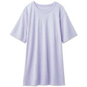 ノンストレスロングレングスワイドティー NON STRESS LONG LENGTH WIDE TEE DA721108 ラベンダー(LA) Mサイズ [フィットネスシャツ レディース]