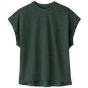 ハイゲージショートスリーブティー HIGH GAUGE S/S TEE DA721105 ダークグリーン(DG) Mサイズ [フィットネス ヨガ シャツ レディース]