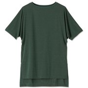 ハイラインロングレングスティー HIGH LINE LONG LENGTH TEE DA721107 ダークグリーン(DG) Lサイズ [フィットネス ヨガ シャツ レディース]