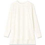 ハイゲージロングスリーブティー HIGH GAUGE L/S TEE DA721301 ジャスミンホワイト(JW) Mサイズ [フィットネス ヨガ シャツ レディース]