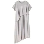 マタニティギャザードドレス MATERNITY GATHERED DRESS DAM521373 シャトーグレー(HA) Mサイズ [フィットネス トップス レディース]