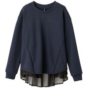 ダンスキンアレグロブレサブルクルー DANSKIN ALLEGRO BREATHABLE CREW DC521302 ダークネイビー(DN) Mサイズ [フィットネス ヨガ シャツ レディース]