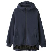 ダンスキンアレグロブレサブルフーディー DANSKIN ALLEGRO BREATHABLE HOODIE DC521303 ダークネイビー(DN) Lサイズ [フィットネス ヨガ パーカー レディース]