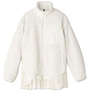 ダンスキンアレグロシープフリースジャケット DANSKIN ALLEGRO SHEEP FLEECE JACKET DC521304 ジャスミンホワイト(JW) Lサイズ [フィットネス ジャケット レディース]