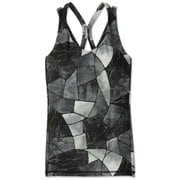 プリントタンクトップ PRINT TANK TOP DC121301P ブラック(K) Lサイズ [スポーツブラ]