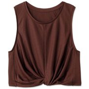 ジャガードテックミドルタンク JACQUARD TECH MIDDLE TANK DC721351 ガーネットブラウン(GN) Mサイズ [フィットネス ヨガ シャツ]