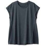ジャガードテックフレアフレンチ JACQUARD TECH FLARED FRENCH DC721302 グレイッシュアイアン(GI) Lサイズ [フィットネス ヨガ シャツ]