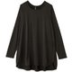 ヘザードライロングレングスティー HEATHER DRY L/L TEE DC721305 ブラック(K) Lサイズ [フィットネス ヨガ シャツ]