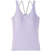 ダンスキンアロンジェタンクトップ DANSKIN ALLONGE TANK TOP DC121303 ラベンダー(LA) Mサイズ [フィットネス トップス レディース]