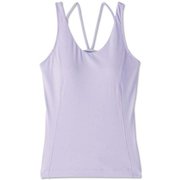 ダンスキンアロンジェタンクトップ DANSKIN ALLONGE TANK TOP DC121303 ラベンダー(LA) Lサイズ [フィットネス トップス レディース]